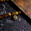 108 Mala Beads Tiger Eye Dorje Tassel Bracelet 108 Mala Beads Tiger Eye Dorje Tassel Bracelet