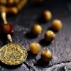 108 Mala Beads Tiger Eye Dorje Tassel Bracelet 108 Mala Beads Tiger Eye Dorje Tassel Bracelet