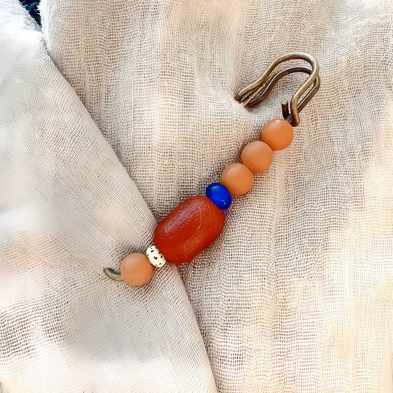 Bodhi Seed Agate Harmony Brooch Bodhi Seed Agate Harmony Brooch