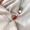 Bodhi Seed Agate Harmony Brooch Bodhi Seed Agate Harmony Brooch