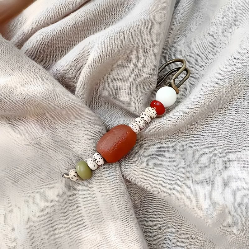 Bodhi Seed Agate Harmony Brooch Bodhi Seed Agate Harmony Brooch