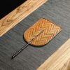 Chinese Handmade Bamboo Woven Oval Fan Chinese Handmade Bamboo Woven Oval Fan