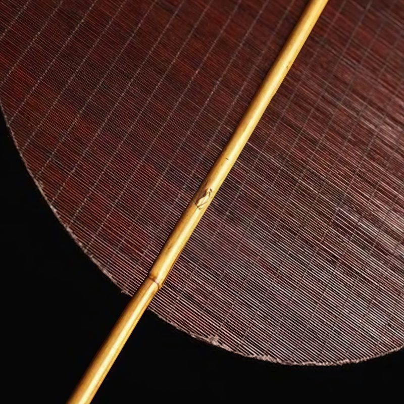 Chinese Handmade Bamboo Woven Oval Fan Chinese Handmade Bamboo Woven Oval Fan