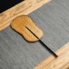 Chinese Handmade Bamboo Woven Oval Fan Chinese Handmade Bamboo Woven Oval Fan