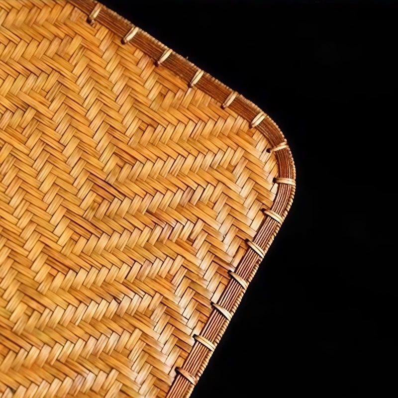 Chinese Handmade Bamboo Woven Oval Fan Chinese Handmade Bamboo Woven Oval Fan