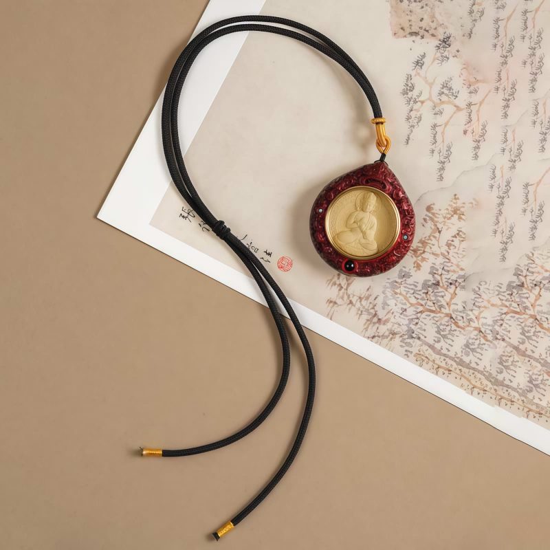 Chinese Zodiac Sandalwood Avalokitesvara Necklace Chinese Zodiac Sandalwood Avalokitesvara Necklace