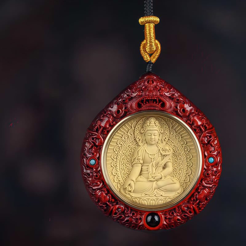 Chinese Zodiac Sandalwood Avalokitesvara Necklace Chinese Zodiac Sandalwood Avalokitesvara Necklace