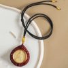 Chinese Zodiac Sandalwood Avalokitesvara Necklace Chinese Zodiac Sandalwood Avalokitesvara Necklace