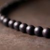 Ebony Dzi Bead Copper Protection Bracelet Ebony Dzi Bead Copper Protection Bracelet