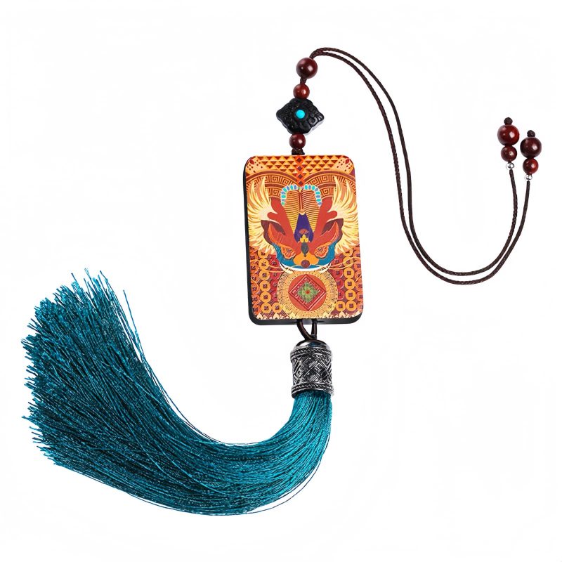 Ebony Wood PiXiu Wealth Car Hanging Decoration Ebony Wood PiXiu Wealth Car Hanging Decoration