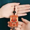 Ebony Wood PiXiu Wealth Car Hanging Decoration Ebony Wood PiXiu Wealth Car Hanging Decoration