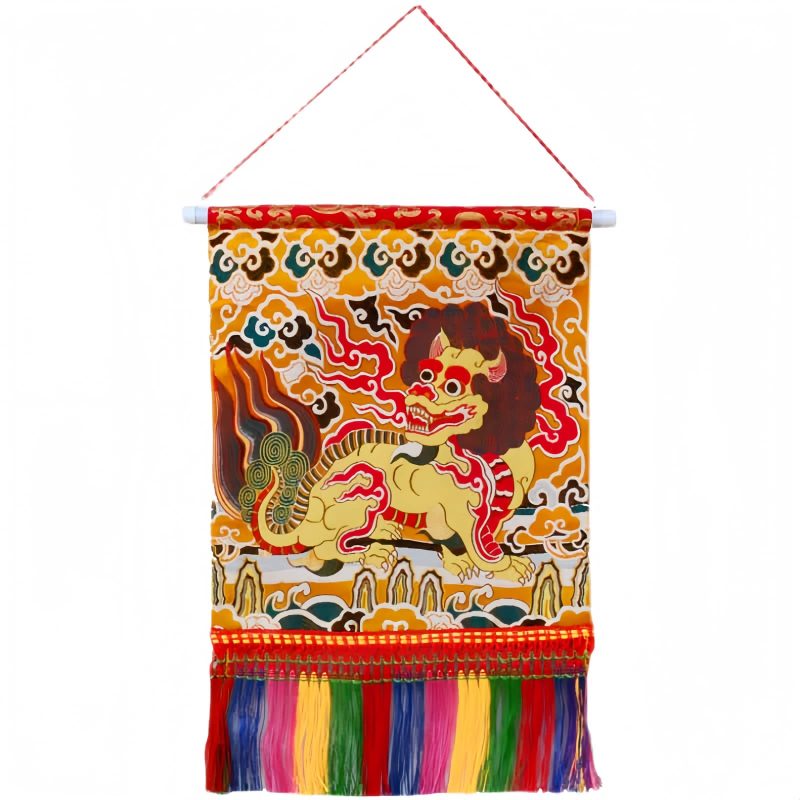 Feng Shui Kirin Colorful Wall Art Feng Shui Kirin Colorful Wall Art