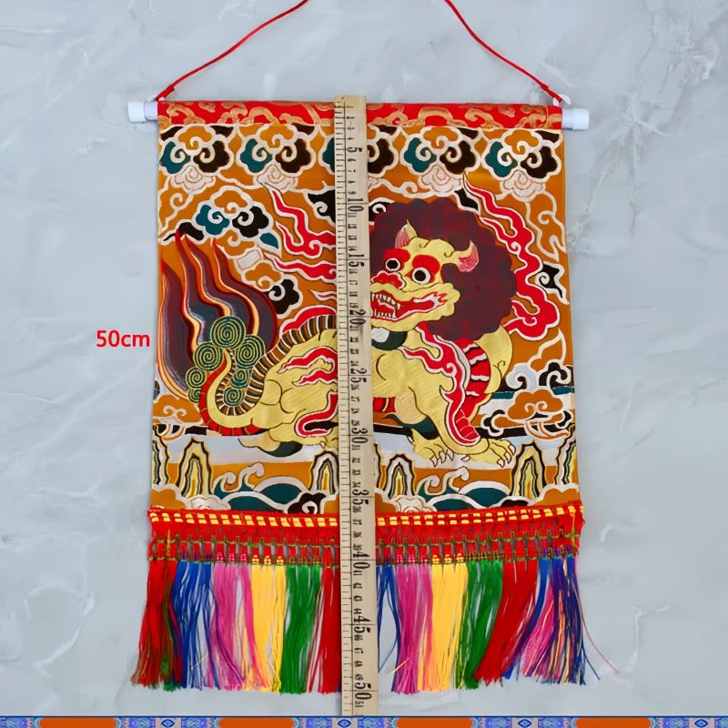 Feng Shui Kirin Colorful Wall Art Feng Shui Kirin Colorful Wall Art