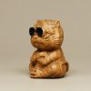 Green Sandalwood Tiger Desk Decoration Green Sandalwood Tiger Desk Decoration
