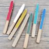 Handcrafted Retro Bamboo Solid Color Folding Fan Handcrafted Retro Bamboo Solid Color Folding Fan