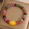 Natural Tourmaline Topaz Positive Bracelet Natural Tourmaline Topaz Positive Bracelet