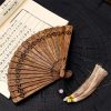 Nha Trang Agarwood Engraved Folding Fan Nha Trang Agarwood Engraved Folding Fan