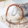 Sandalwood Gray Chalcedony Cuff Bracelet Sandalwood Gray Chalcedony Cuff Bracelet