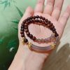Sandalwood Gray Chalcedony Cuff Bracelet Sandalwood Gray Chalcedony Cuff Bracelet