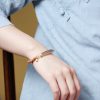 Sandalwood Gray Chalcedony Cuff Bracelet Sandalwood Gray Chalcedony Cuff Bracelet