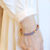 Sandalwood Gray Chalcedony Cuff Bracelet Sandalwood Gray Chalcedony Cuff Bracelet
