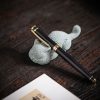 Sandstone Cat Figurines for Tea Ceremony Decoration Sandstone Cat Figurines for Tea Ceremony Decoration