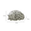 Sandstone Nine Tailed Fox Tea Pet Figurine Sandstone Nine Tailed Fox Tea Pet Figurine