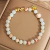 Schoushan-Stein Schmetterlings-Armband für Wohlstand und Transformation Shoushan Stone Butterfly Wealth Bracelet