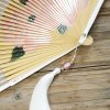 Silk Peony Folding Fan with Bamboo Frame Silk Peony Folding Fan with Bamboo Frame