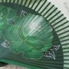 Silk Peony Folding Fan with Bamboo Frame Silk Peony Folding Fan with Bamboo Frame