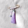 Tibetan Chalcedony Tassel Brooch Tibetan Chalcedony Tassel Brooch