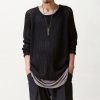 チベット黒檀と真鍮の平和のネックレス ペンダント Tibetan Ebony Wood Peace Necklace Pendant