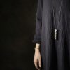 チベット黒檀と真鍮の平和のネックレス ペンダント Tibetan Ebony Wood Peace Necklace Pendant