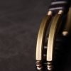 Tibetan Ebony Wood Copper Double Layer Bracelet Tibetan Ebony Wood Copper Double Layer Bracelet