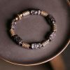 Tibetan Ebony Wood Copper Peace Bracelet Tibetan Ebony Wood Copper Peace Bracelet