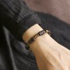 Tibetan Ebony Wood Copper Peace Bracelet Tibetan Ebony Wood Copper Peace Bracelet