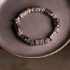 Tibetan Ebony Wood Copper Peace Bracelet Tibetan Ebony Wood Copper Peace Bracelet