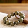 Tibetan Green Sandalwood Calming Bracelet Tibetan Green Sandalwood Calming Bracelet