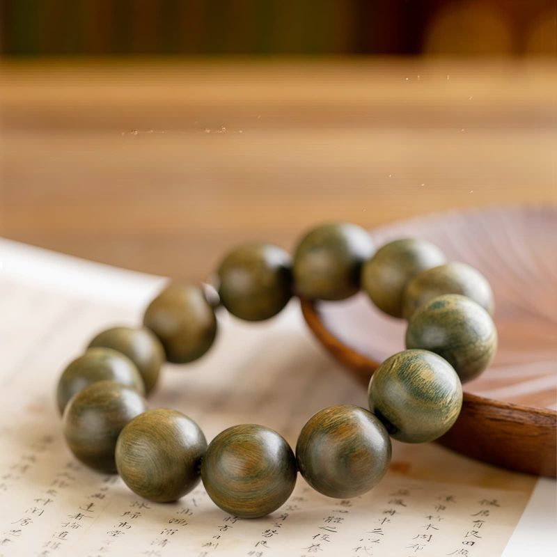 Tibetan Green Sandalwood Calming Bracelet Tibetan Green Sandalwood Calming Bracelet