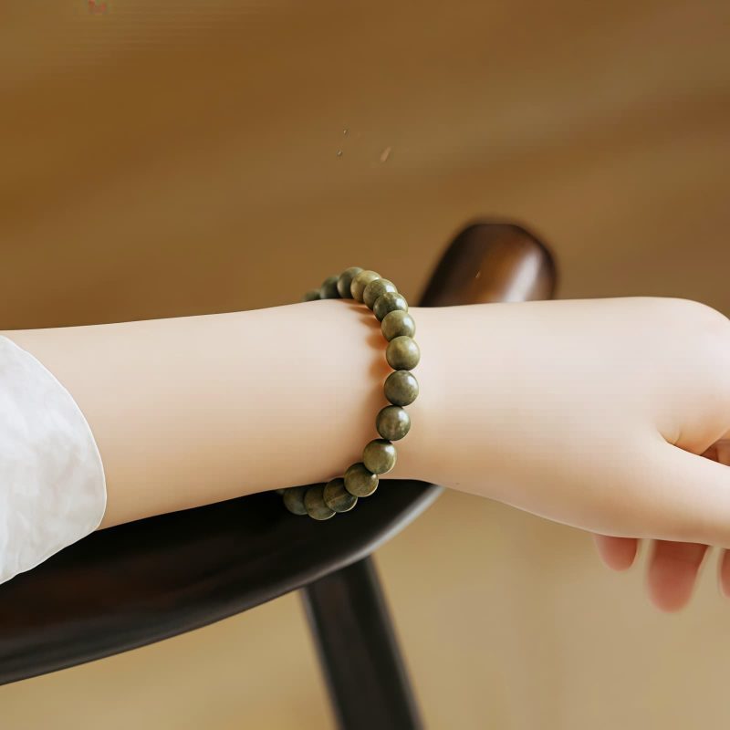 Tibetan Green Sandalwood Calming Bracelet Tibetan Green Sandalwood Calming Bracelet