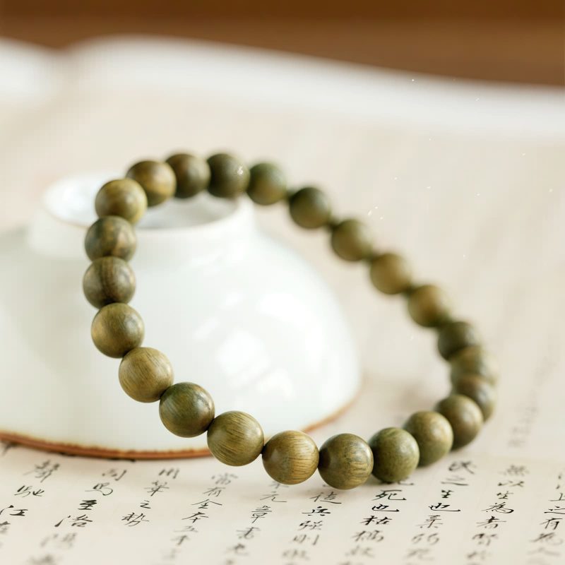 Tibetan Green Sandalwood Calming Bracelet Tibetan Green Sandalwood Calming Bracelet