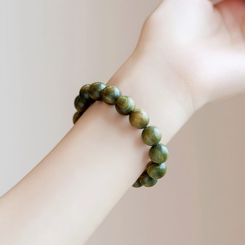 Tibetan Green Sandalwood Calming Bracelet Tibetan Green Sandalwood Calming Bracelet