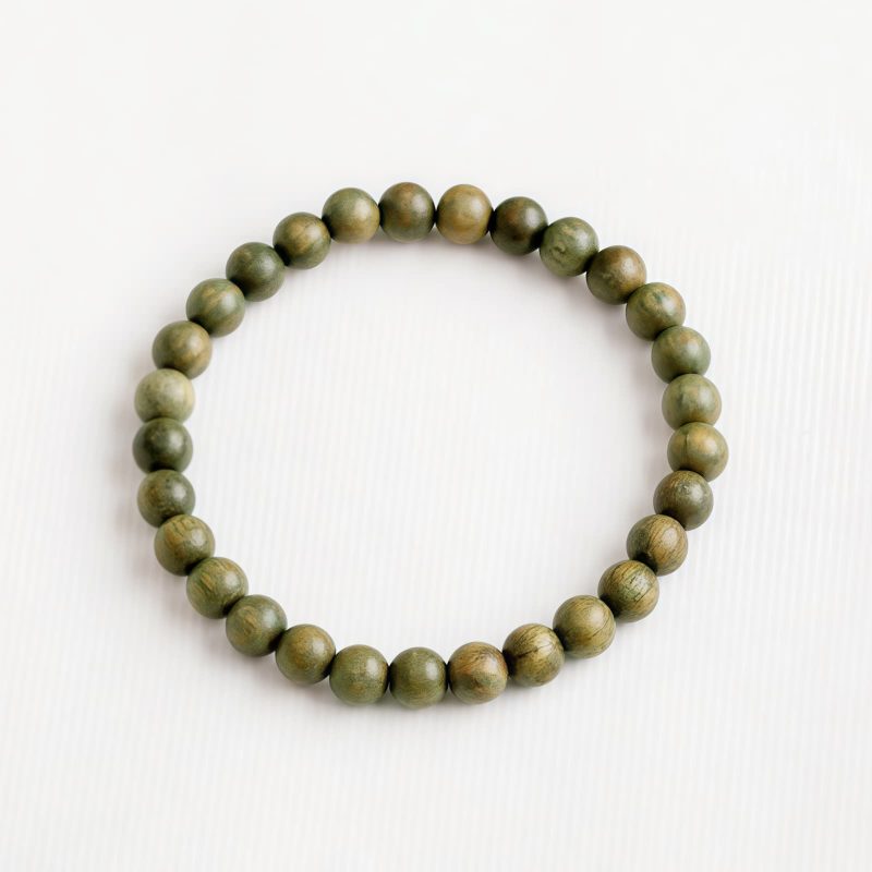 Tibetan Green Sandalwood Calming Bracelet Tibetan Green Sandalwood Calming Bracelet