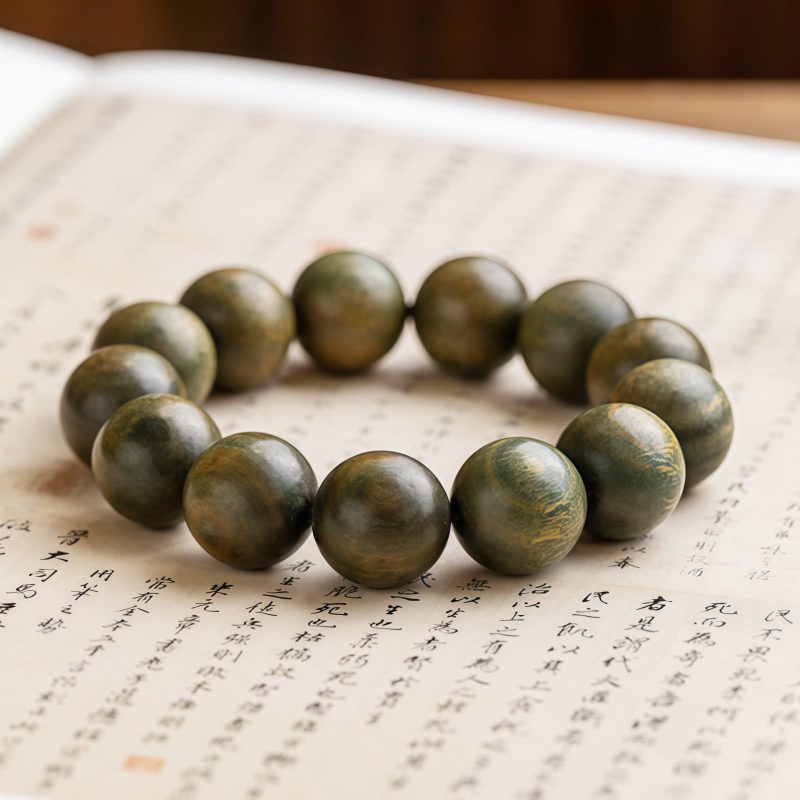 Tibetan Green Sandalwood Calming Bracelet Tibetan Green Sandalwood Calming Bracelet