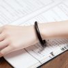 チベット産 小葉紫檀・緑檀・黒檀 守護バングル Tibetan Red and Green Sandalwood Protection Bangle