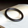 チベット産 小葉紫檀・緑檀・黒檀 守護バングル Tibetan Red and Green Sandalwood Protection Bangle