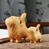Tibetan Sandalwood Mini Cat Decoration Tibetan Sandalwood Mini Cat Decoration