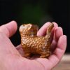 Tibetan Sandalwood Mini Cat Decoration Tibetan Sandalwood Mini Cat Decoration