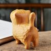 Tibetan Sandalwood Mini Cat Decoration Tibetan Sandalwood Mini Cat Decoration