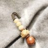 Vintage Bodhi Seed Sandalwood Peace Brooch Vintage Bodhi Seed Sandalwood Peace Brooch